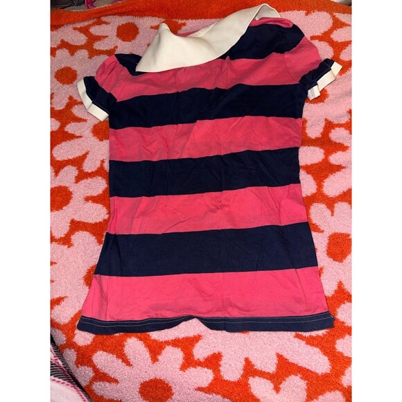 Abercrombie vintage striped polo top - Picture 3 of 3